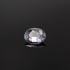 カラーレスサファイア スリランカ産 0.59ct[240527485]6.2x4.9mm前後