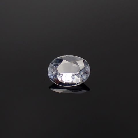 カラーレスサファイア スリランカ産 0.59ct[240527485]6.2x4.9mm前後