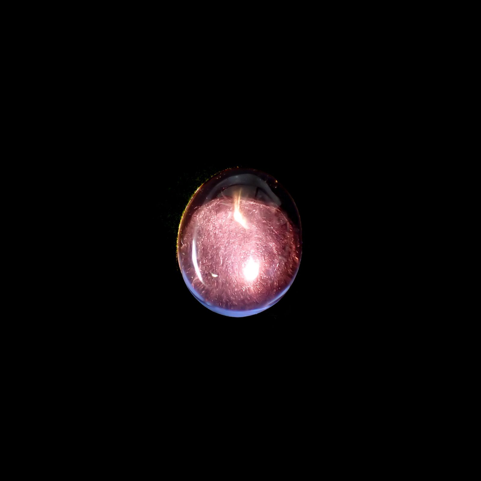 カラーチェンジフローライト ブラジル産 6.66ct[240326731]12.1x10mm前後
