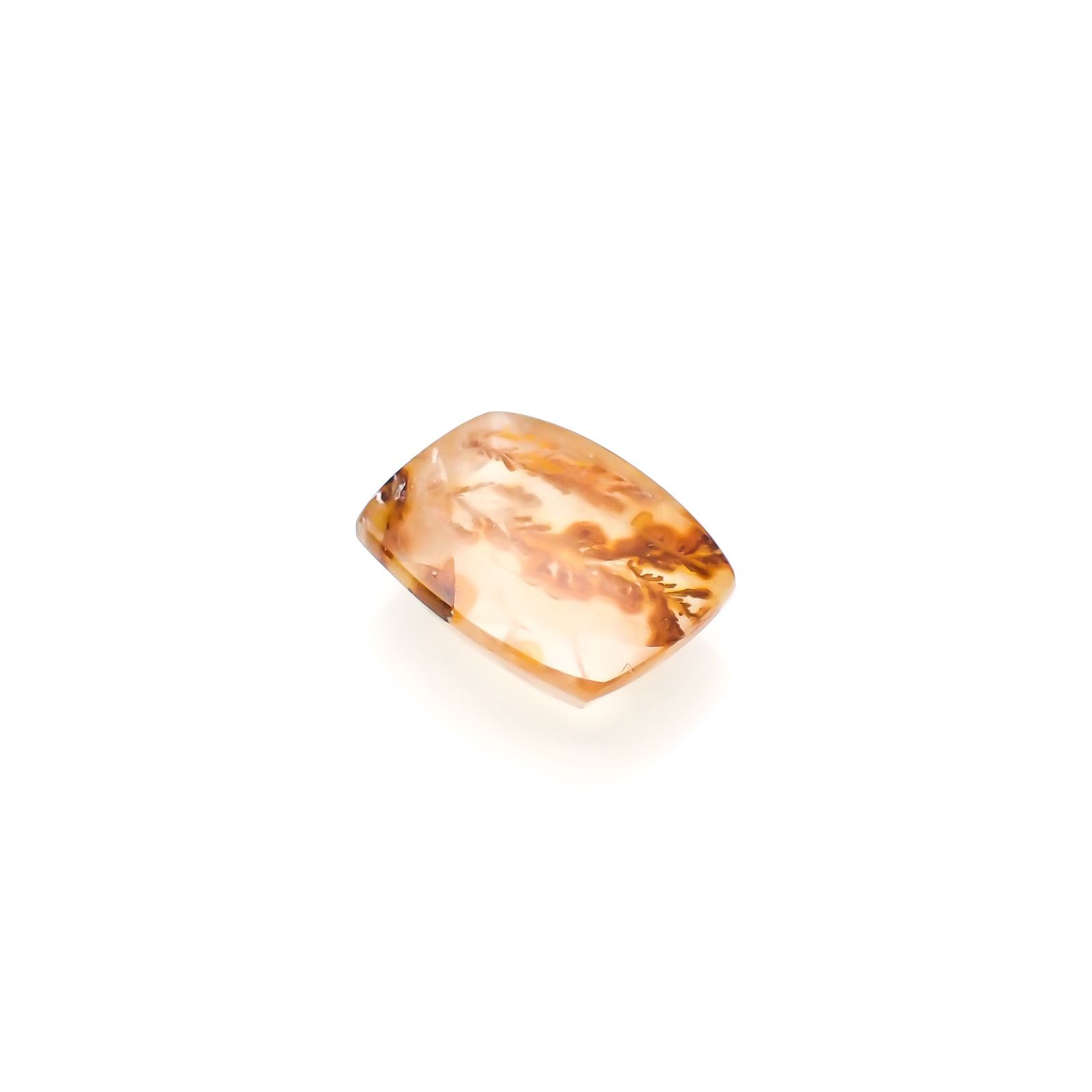 レッドデンドリチッククォーツ ブラジル産 4.25ct[220115121]12.4x9.4mm前後
