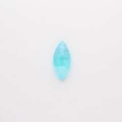 パライバトルマリン(宝石名トルマリン/別名パライバ・トルマリン) ブラジル・キントス鉱山産 0.605ct ソ付(宝貴協)[210711752]8.9×4.1mm前後