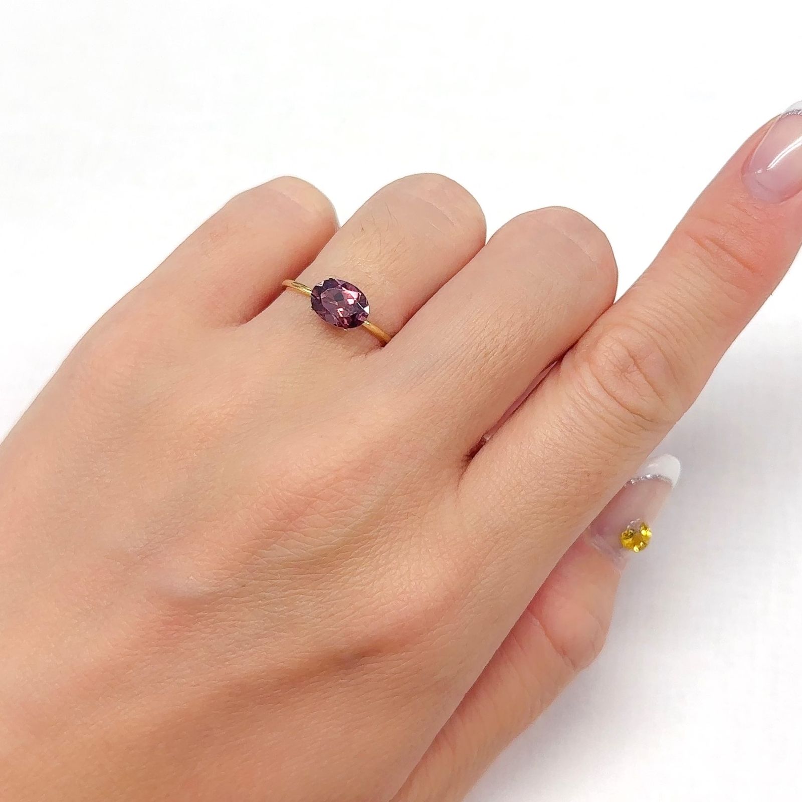 ピンクジルコン スリランカ/カンボジア産 1.68ct[240627926]8x6mm前後