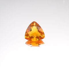 ファイヤーオパール(宝石名ファイヤー・オパール)メキシコ産 1.53ct 識別済[231124110]8.8x8.9mm前後
