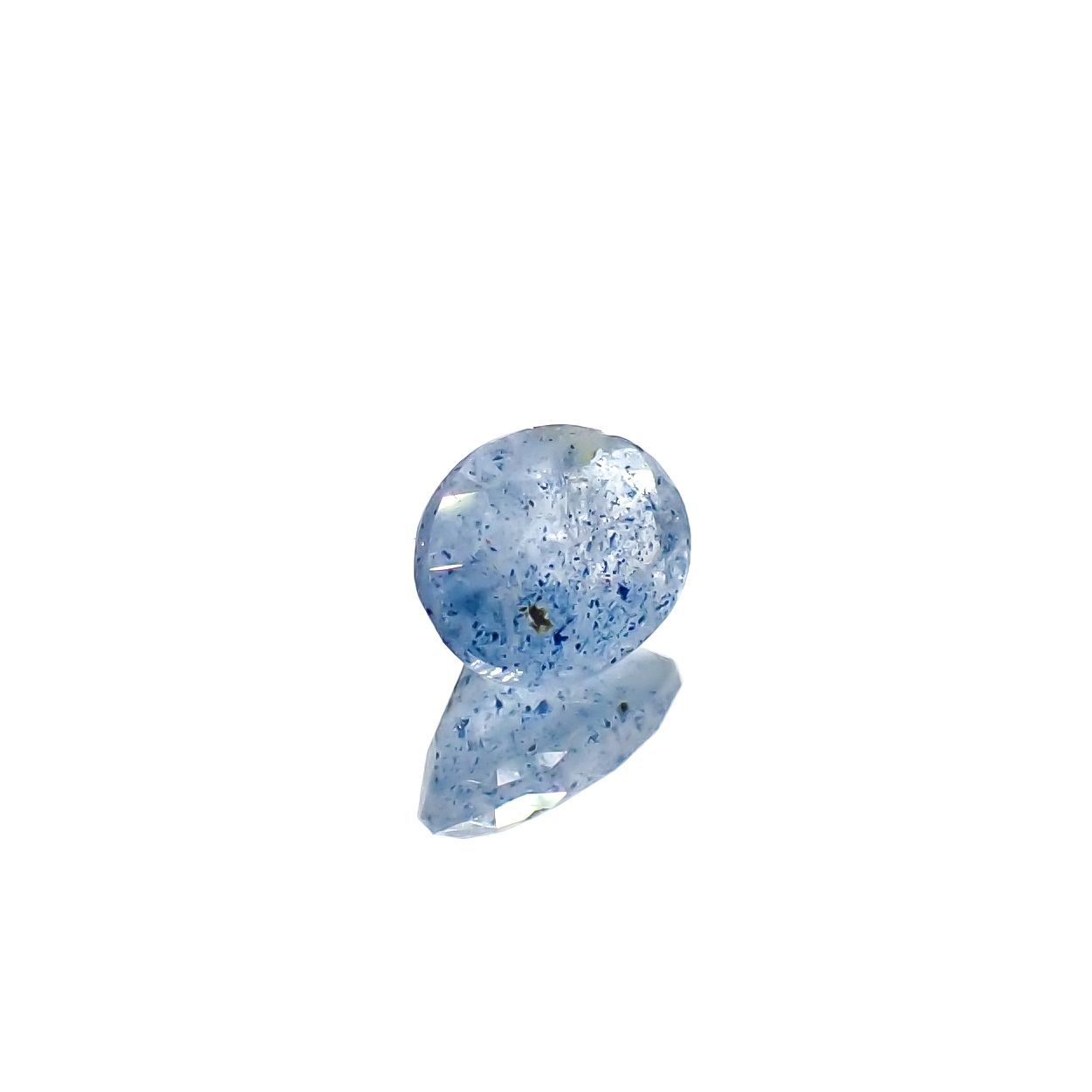 ラズライトインクォーツ アフガニスタン産 0.69ct[240125838]6.6x5.1mm前後