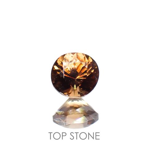 キャシテライト(宝石名キャシテライト)ボリビア産 0.47ct 識別済[221018666]3.7x3.5mm前後