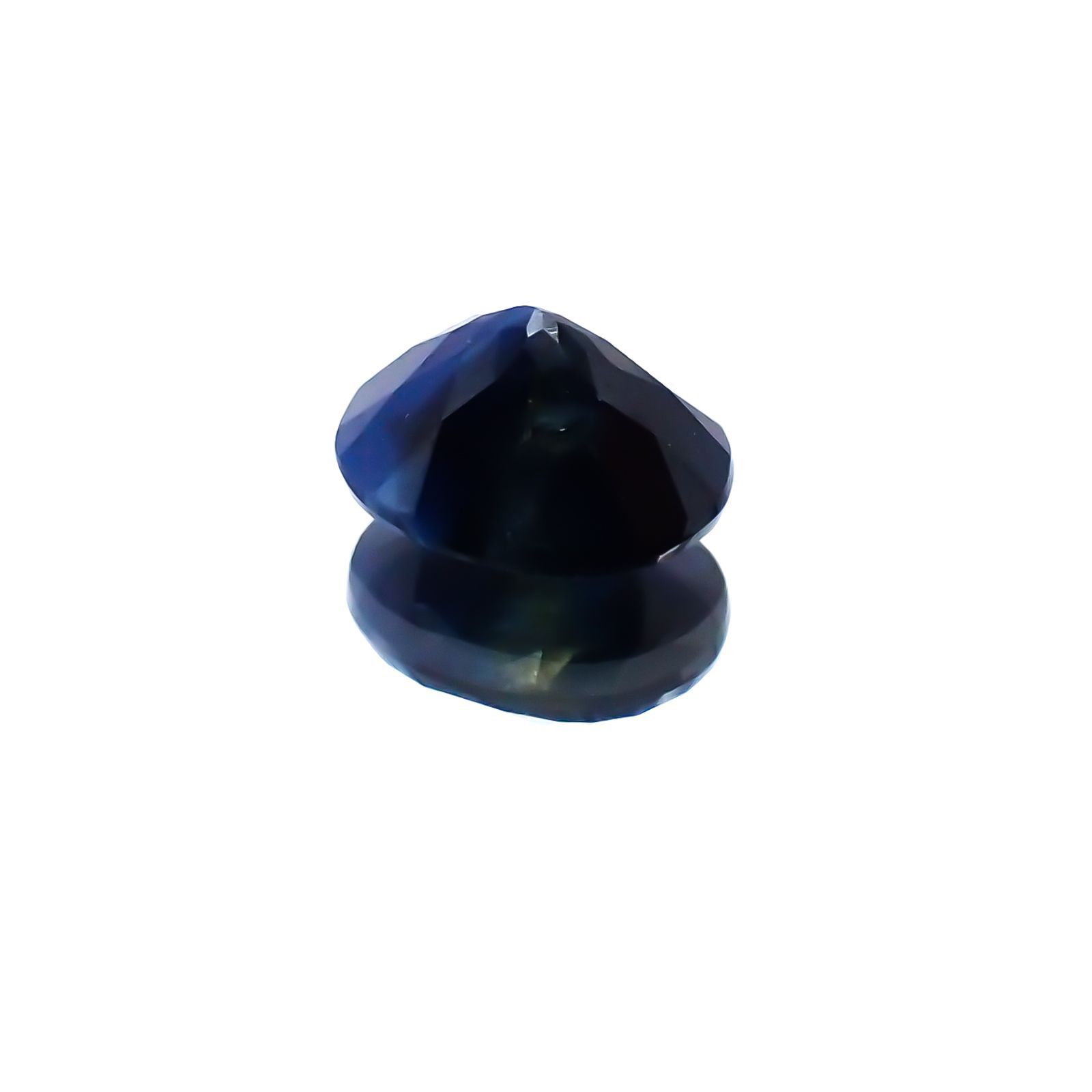 ミルキーシーンサファイア(宝石名シーン・サファイア)ケニア産 0.71ct 識別済[231124078]5.9x4.8mm前後