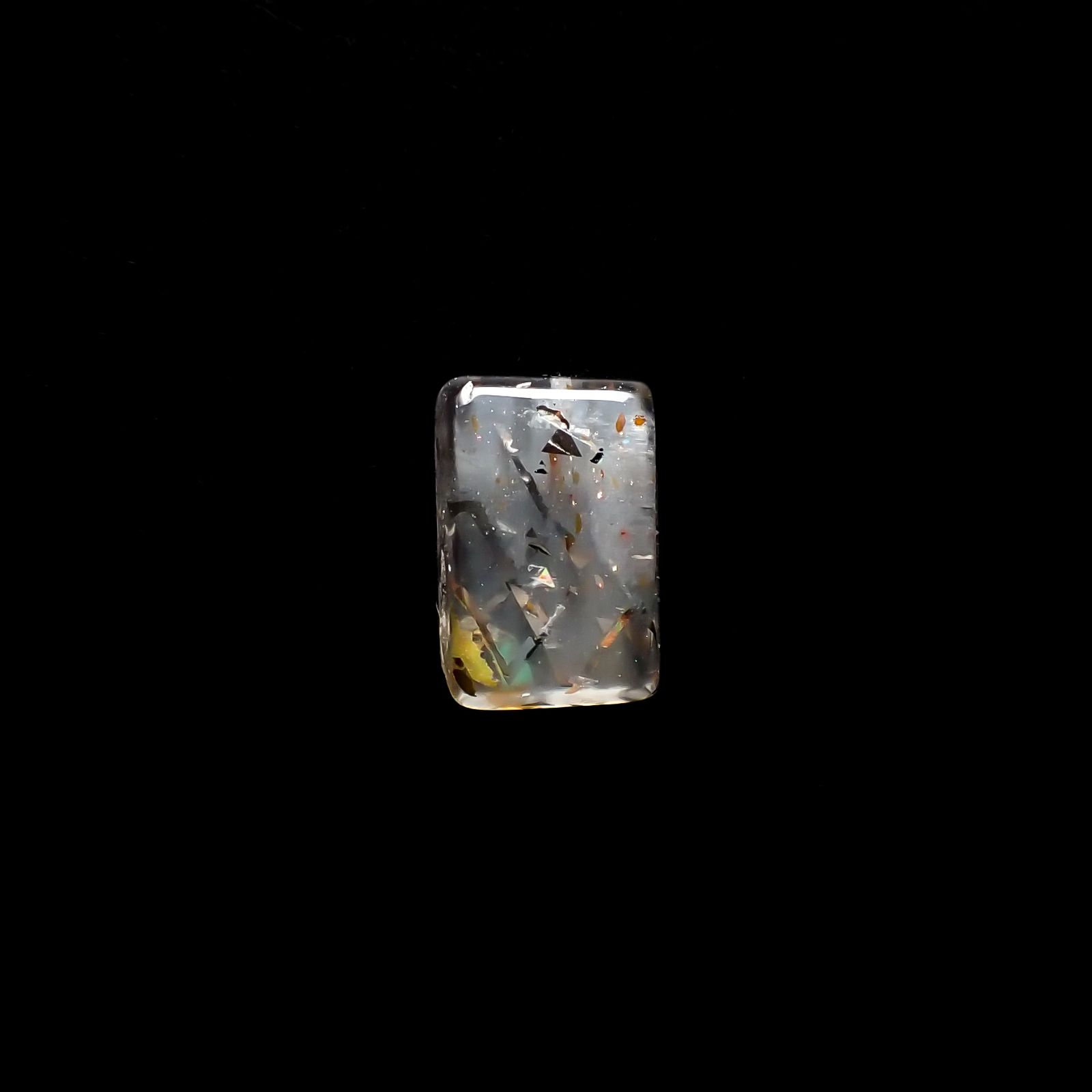 レインボーラティスサンストーン オーストラリア産 0.70ct[240326526]6.8x4.3mm前後