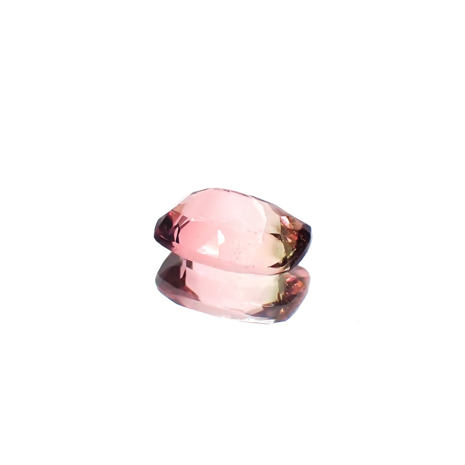 バイカラートルマリン コンゴ産 1.19ct[231224496]8x5mm前後