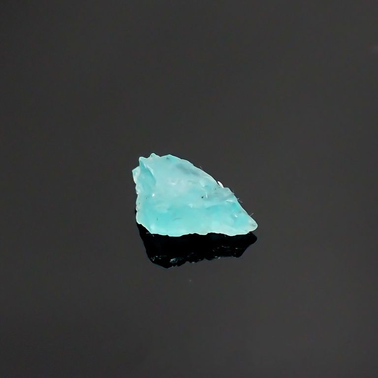 パライバトルマリン ブラジル・バターリャ鉱山産 ルース 0.47ct[210811477]7.1×4.3mm前後