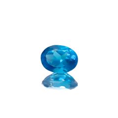ネオンブルーアパタイト マダガスカル産 0.21ct[240628100]4.1x3.1mm前後