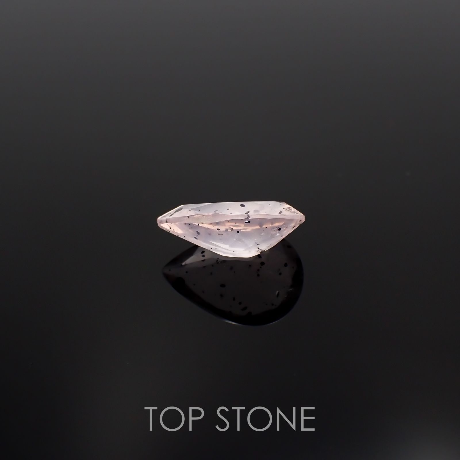 マイカインローズクォーツ ブラジル産 3.88ct[230220426]14.1x10.2mm前後 | TOP STONE(トップストーン)