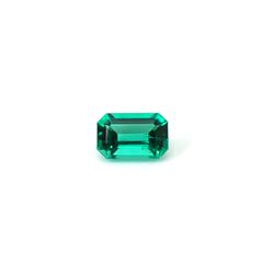 ノンオイルエメラルド(宝石名エメラルド)コロンビア産 GIA鑑付 0.42ct / 5.78x3.72mm前後 [251231537]
