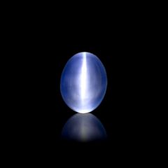 アパタイトキャッツアイ(宝石名ブルー アパタイト・キャッツアイ)マダガスカル産 2.311ct ソ付[231023942]8.5x6.7mm前後