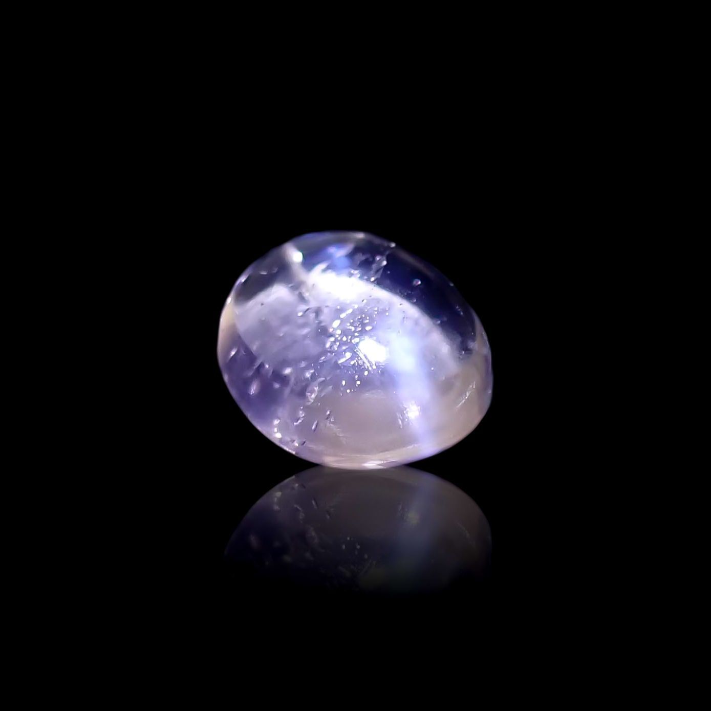 マリアライトキャッツアイ フルオレッセンス(宝石名ピンク スキャポライト・キャッツアイ)アフガニスタン産 1.418ct  ソ付[231023944]7.9x7mm前後 | TOP STONE(トップストーン)