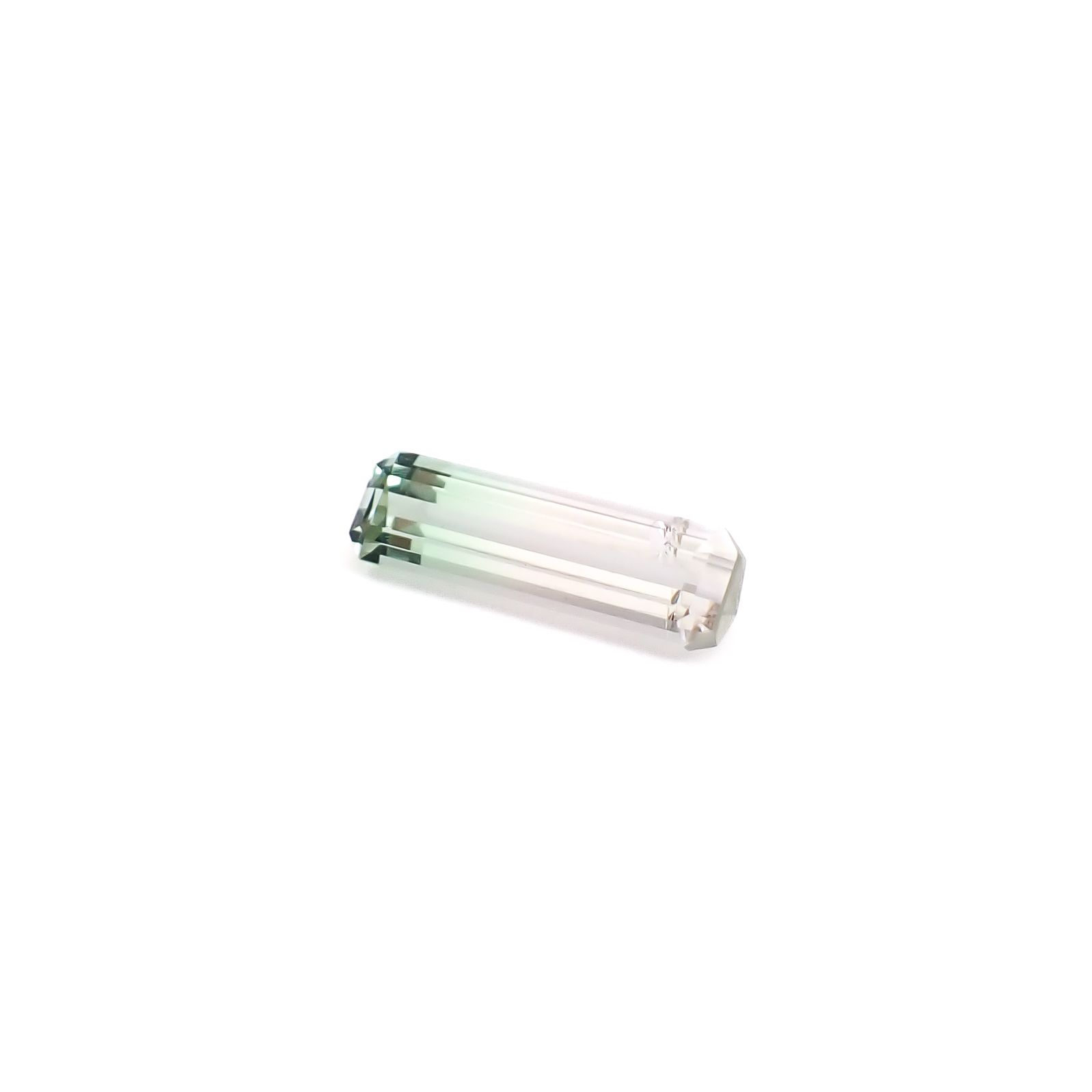 バイカラートルマリン アフガニスタン産 0.92ct / 10.7x3.1mm前後 [260932772]