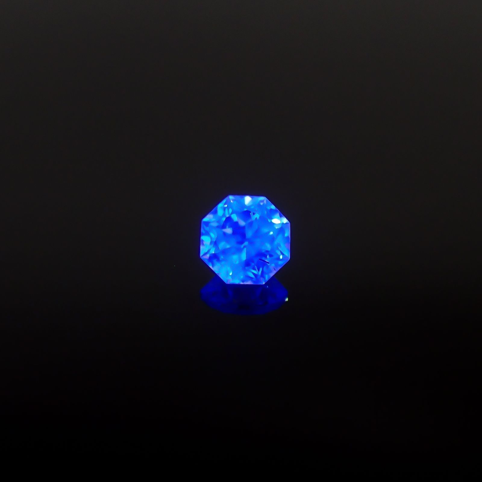 ◇オクタゴンカット◇ダイヤモンド 0.12ct[240427039]3x2.9mm前後