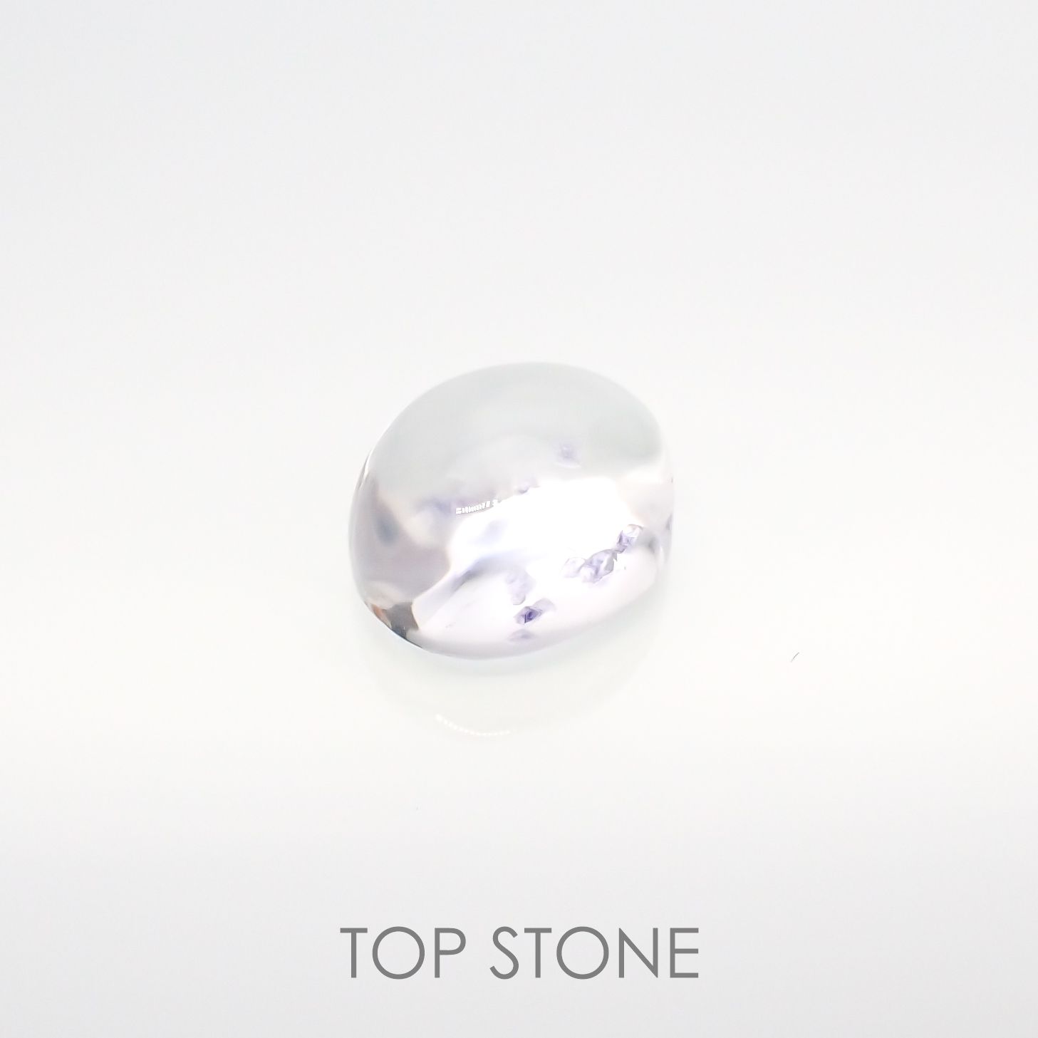 フローライトインクォーツ マダガスカル産 5.51ct[220415664]11.2x9.2mm前後