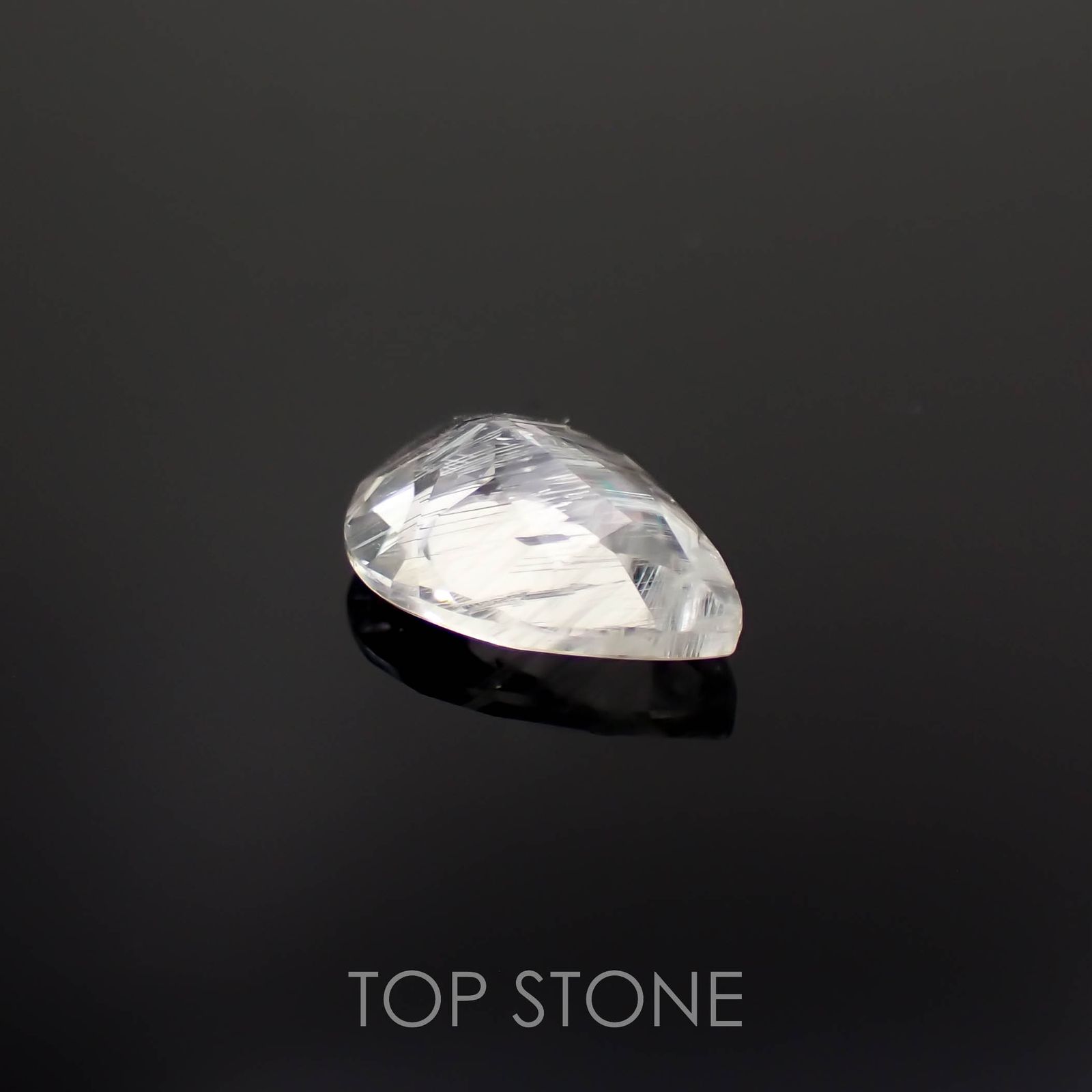 オリゴクレース(宝石名オリゴクレース)ブラジル産 1.05ct 識別済[221219442]8.9x6.5mm前後