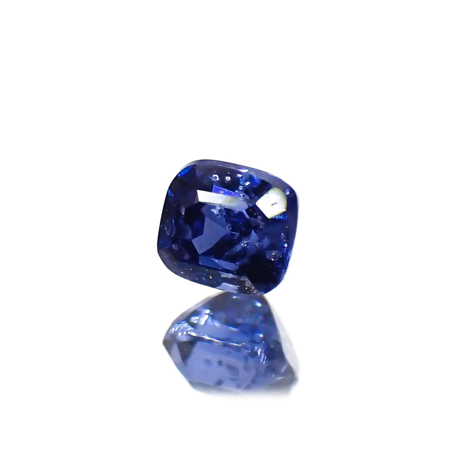 Yahoo!オークション - 2.84ct 合成コバルトブルースピネル 八