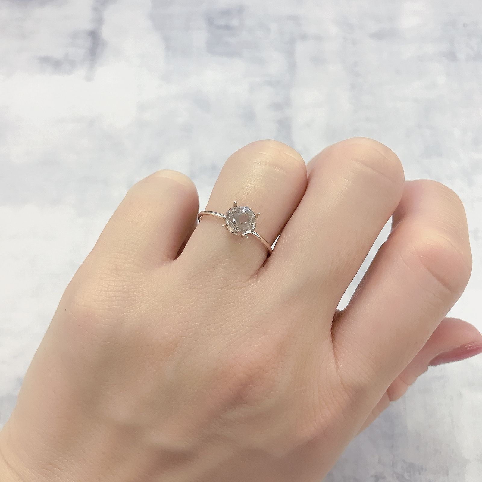 ピンクトルマリン アフガニスタン産 1.18ct [220114266]5.9x5.6mm前後
