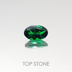 ツァボライト(宝石名グリーン グロッシュラー・ガーネット) タンザニア産 0.23ct 識別済[20095722]4.8×3mm前後