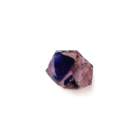 ウィンザーサファイア原石スライス タンザニア・ウィンザー産 0.62ct[230321221]7x5.6mm前後