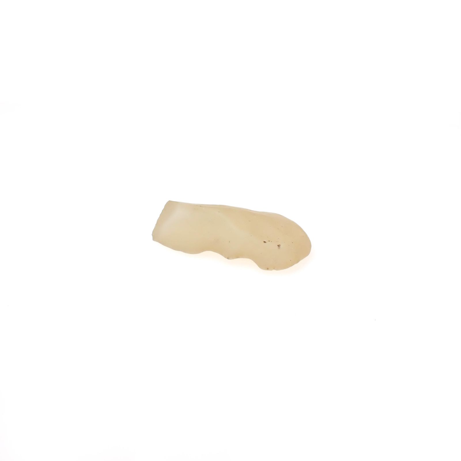 リビアングラス 原石 発見地：エジプト・リビア砂漠 12.79ct [241029285]28.4x13.7mm前後