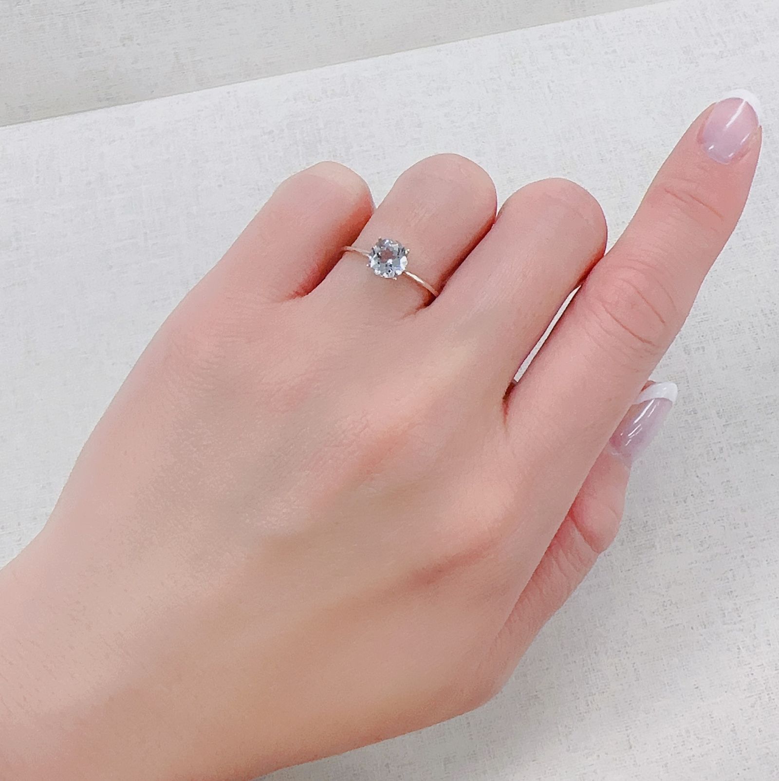 ゴッシェナイト パキスタン・ヒマラヤ産 1.04ct[230421833]6.1x6.1mm前後