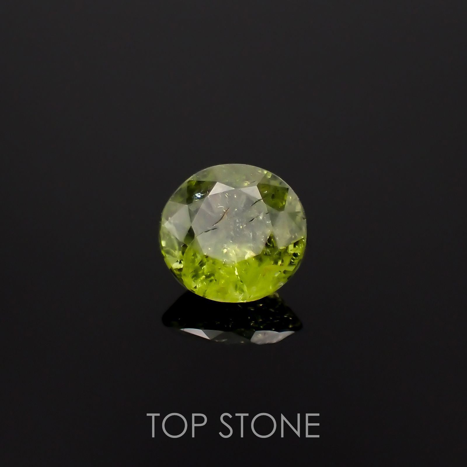 イリデッセンスクロムトルマリン(宝石名トルマリン)ケニア産 0.46ct 識別済[221119099]5x5mm前後