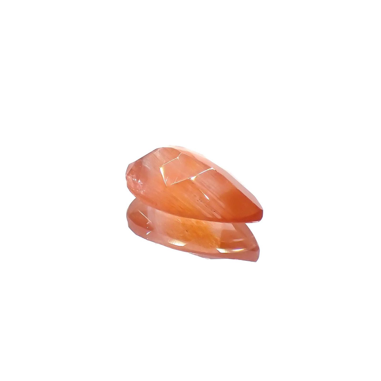 サンストーンスキャポライト(宝石名シーン・スキャポライト)タンザニア産 識別済 2.09ct / 11.8x7.6mm前後 [260819279]