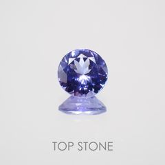 タンザナイト(ゾイサイト) タンザニア産 ルース 0.48ct[210210057]5×5.1mm前後