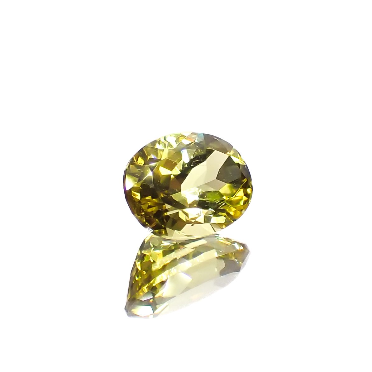 カナリートルマリン ザンビア・カナリー鉱山産 0.88ct[230823142]7x5.1mm前後