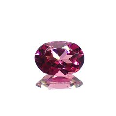 ロードライトガーネット(宝石名ロードライト・ガーネット)ブラジル産 0.84ct 識別済[221219565]6.9x5mm前後