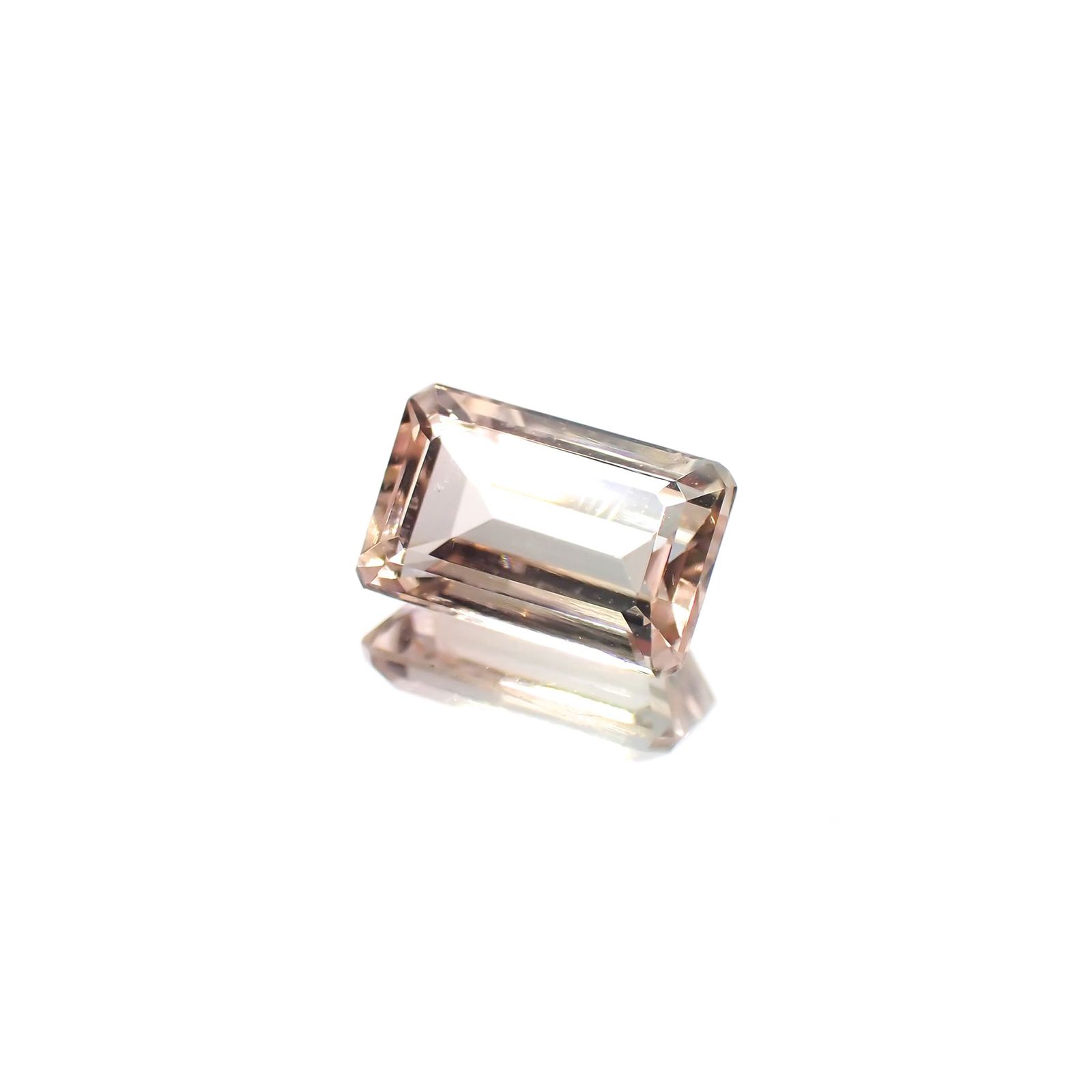 パーティカラートルマリン(宝石名パーティカラード・トルマリン) ブラジル産 1.435ct ソ付(彩珠)[210711886]8.3×5.2mm前後
