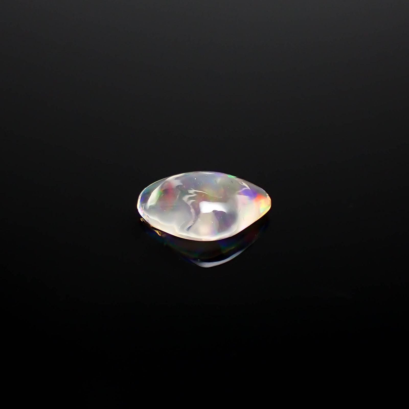 ファイヤーオパール 原石 メキシコ産 1.30ct [240125275]11.1x7.3mm前後