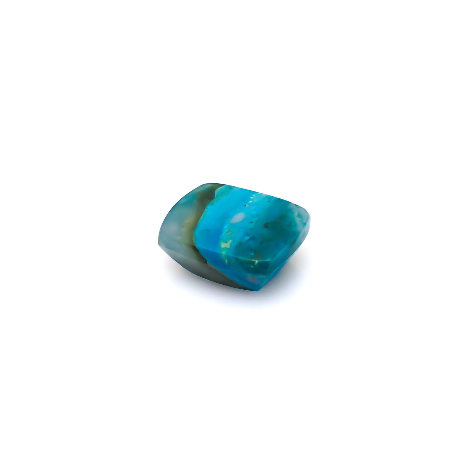 ブルーオパール ペルー産 6.77ct [250430257]12.9x11.6mm前後