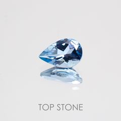 サンタマリア アクアマリン ブラジル産 ルース 0.34ct[21019120]6×3.9mm前後