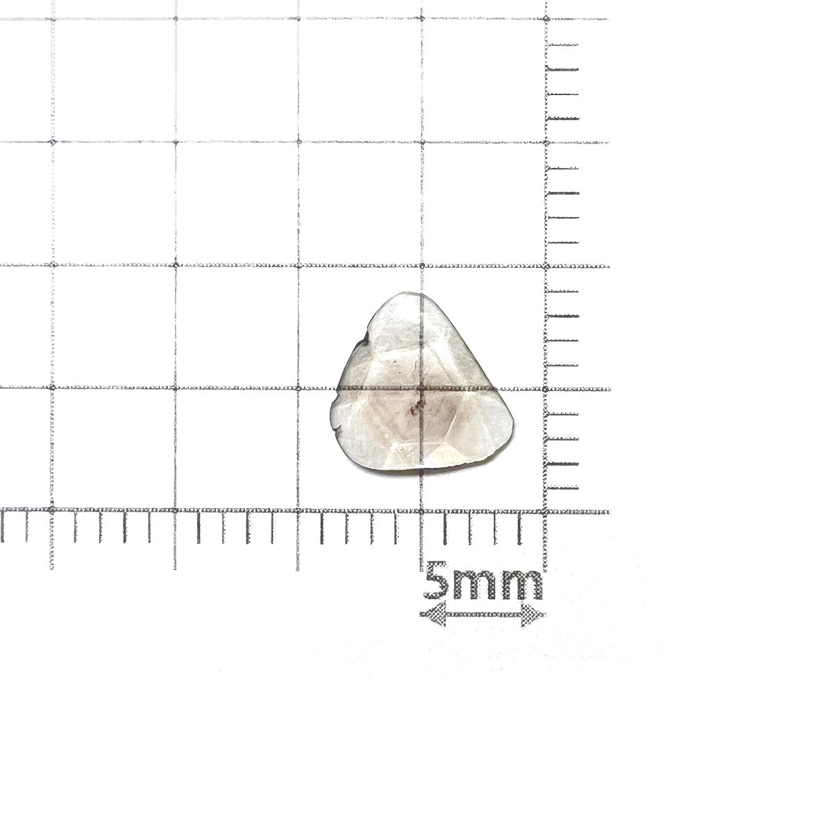 スライスダイヤモンド 0.30ct[231023610]7.5x6.6mm前後