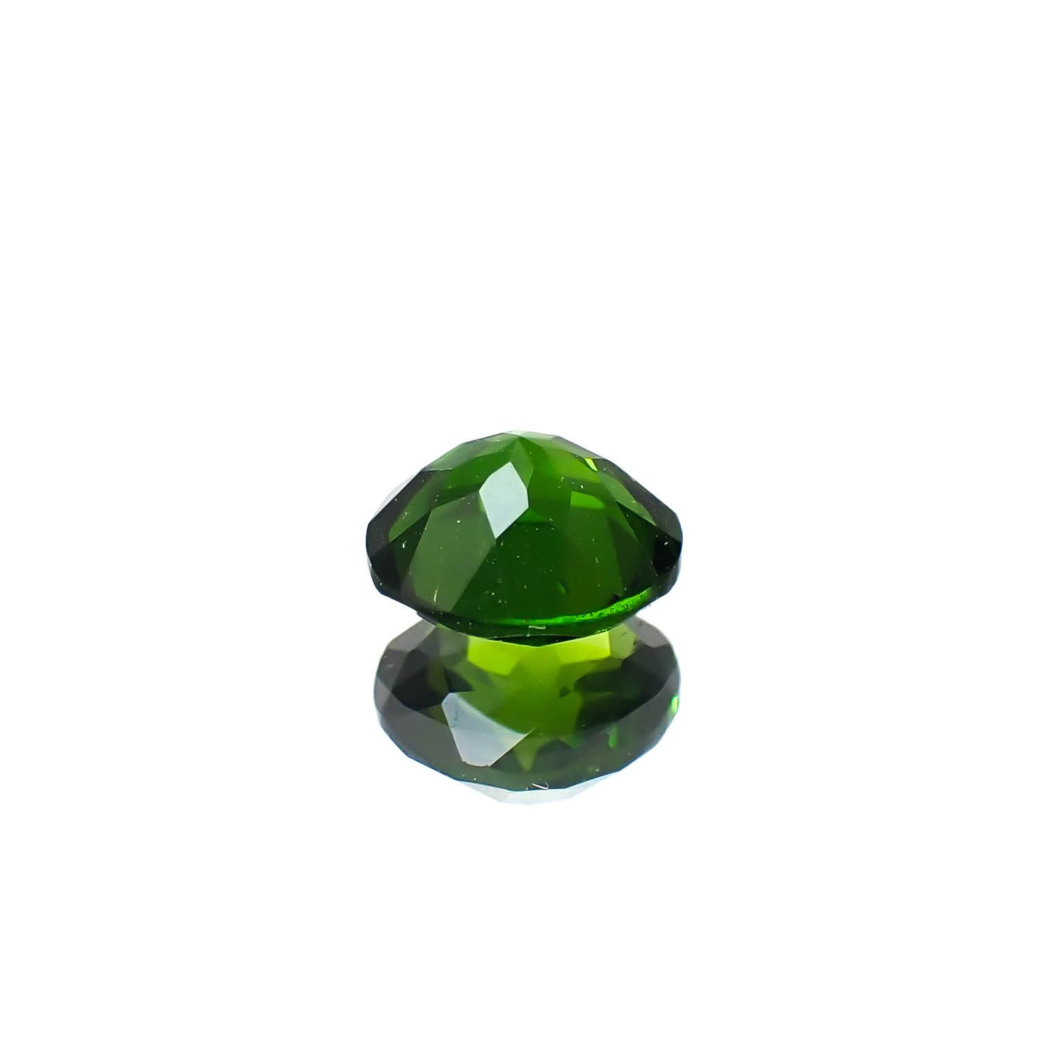 クロムダイオプサイド(宝石名クロム・ダイオプサイド)ロシア産 0.52ct 識別済[250430278]5x5mm前後
