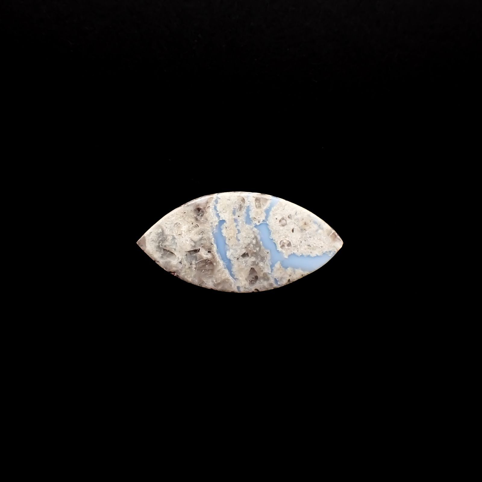 マトリックスブルーオパール アメリカ・オレゴン州産 5.86ct[221219387]21.2x10.3mm前後