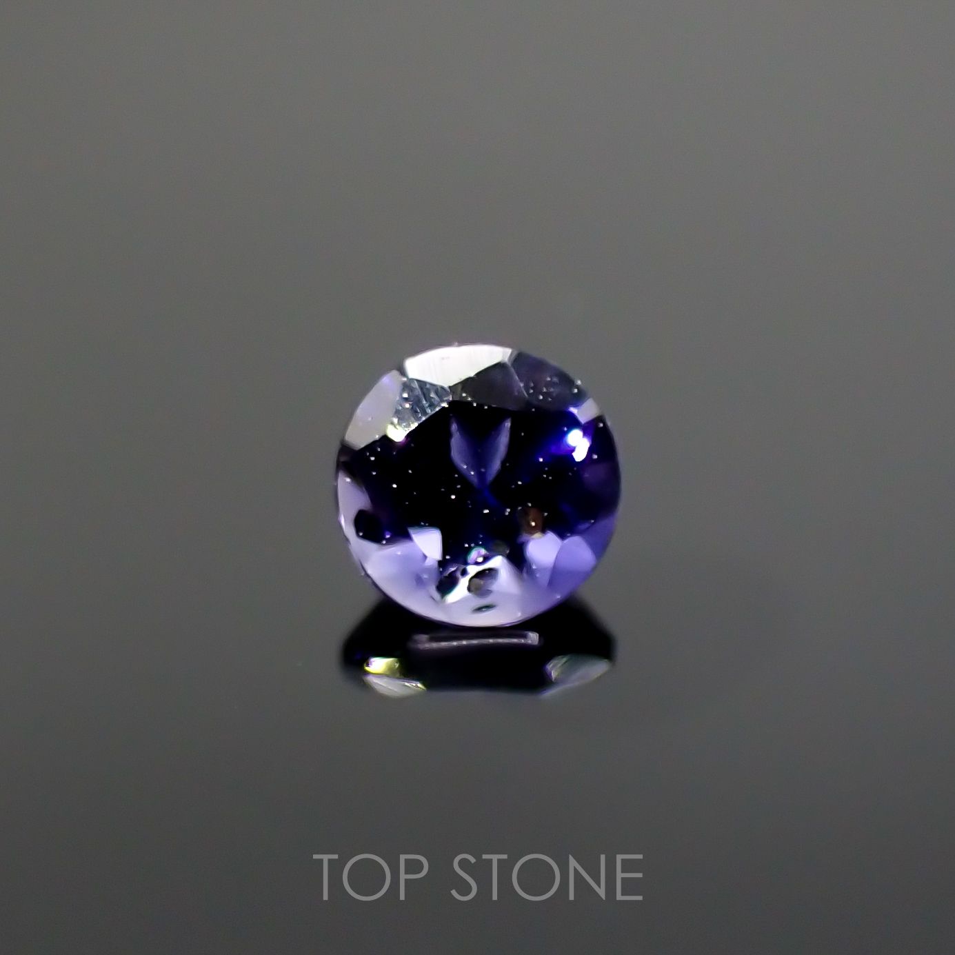 アイオライトサンストーン ブラジル・インド産 ルース 0.11ct[201812398]3×3mm前後