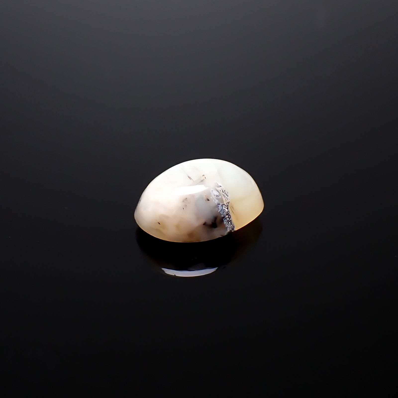 オパールキャッツアイ ブラジル・バイーア州産 3.28ct / 11.7x9.1mm前後 [260933095]