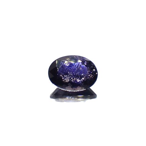 アイオライトサンストーン(宝石名アベンリュリン・アイオライト)ブラジル産 2.438ct ソ付(彩珠)[231224588]10.9x8mm前後