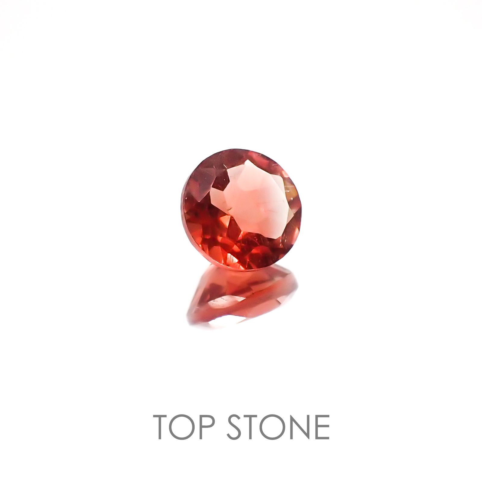 オレゴンサンストーン アメリカ産 ルース 0.48ct[20128388]5.1×5.1mm前後