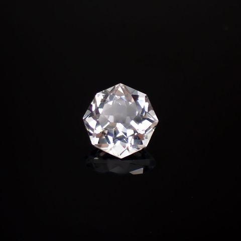 ◇オクタゴンカット◇ホワイトトパーズ ブラジル産 1.82ct[221119161]7x7mm前後