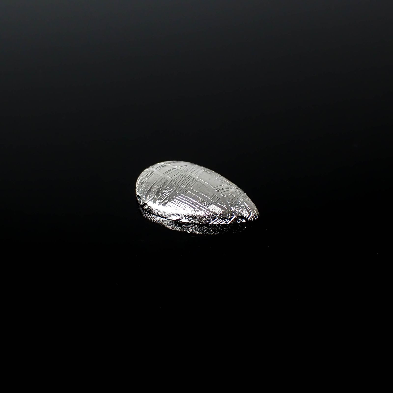 ムオニナルスタ隕石 発見地:スウェーデン 9.64ct[240125799]15.8x9.9mm前後