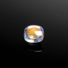 ◇バフカット◇レインボームーンストーン(宝石名ラブラドライト)マダガスカル産 1.282ct ソ付(彩珠)[240427202]6.6x6.6mm前後
