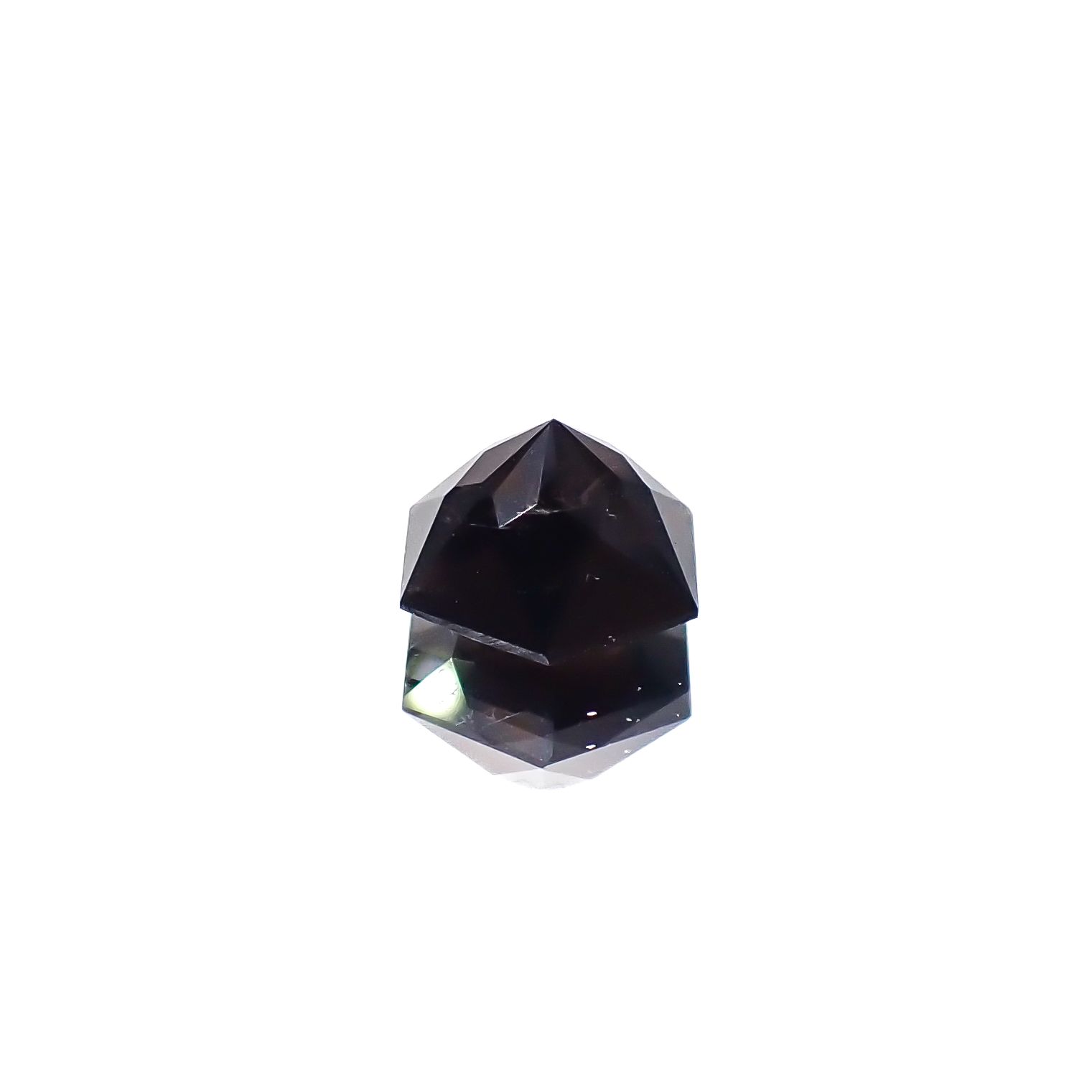 ◇ヘキサゴンカット◇モリオン チベット産 1.99ct[240427366]7.8x7.8mm前後