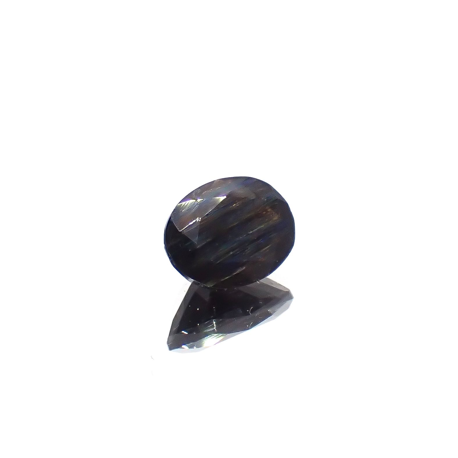 レインボースキャポライト ブラジル産 1.12ct[240326873]7.8x6mm前後