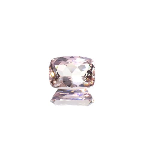ピンクゾイサイト(宝石名ピンク・ゾイサイト)タンザニア産 1.406ct ソ付(彩珠)[241129478]7.7x5.8mm前後
